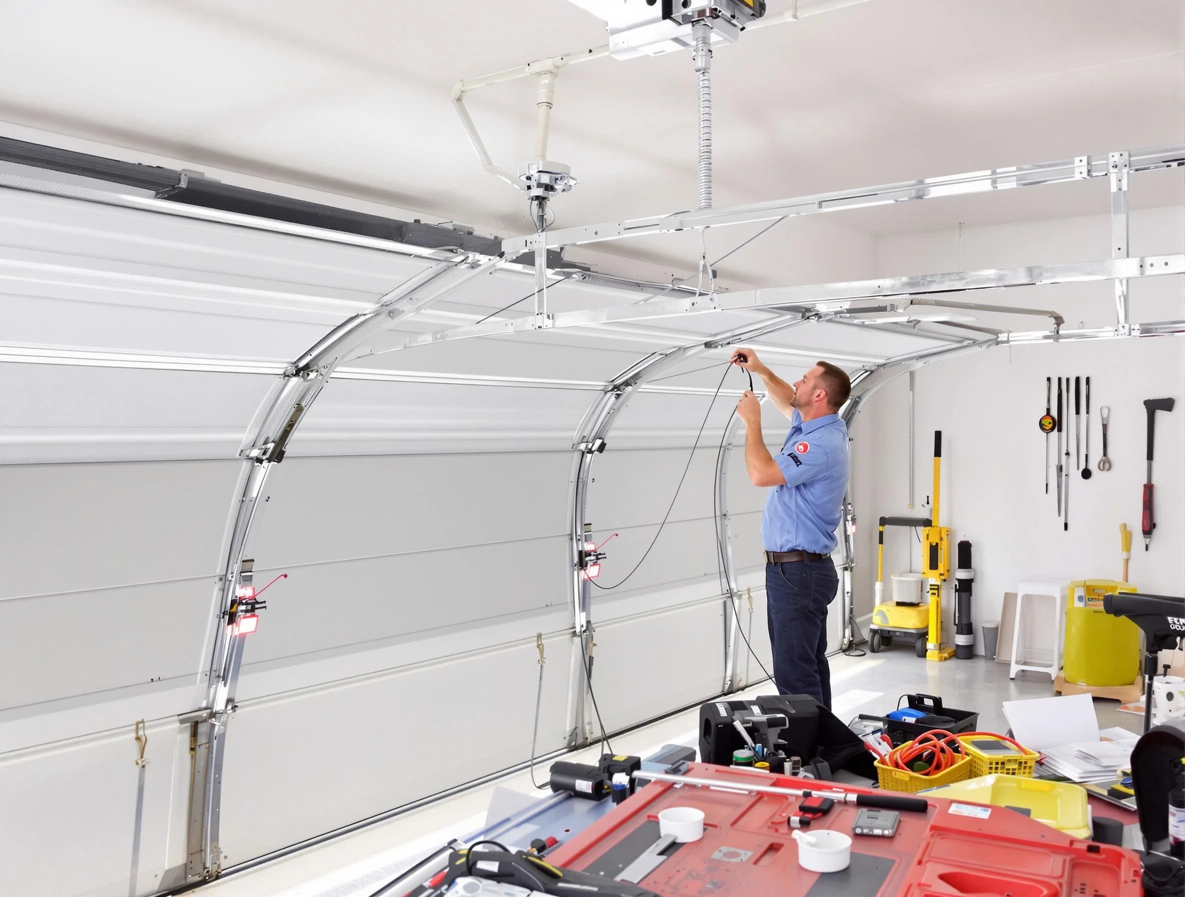 Garage door cable repair service by Vestavia Hills Garage Door Repair in Vestavia Hills