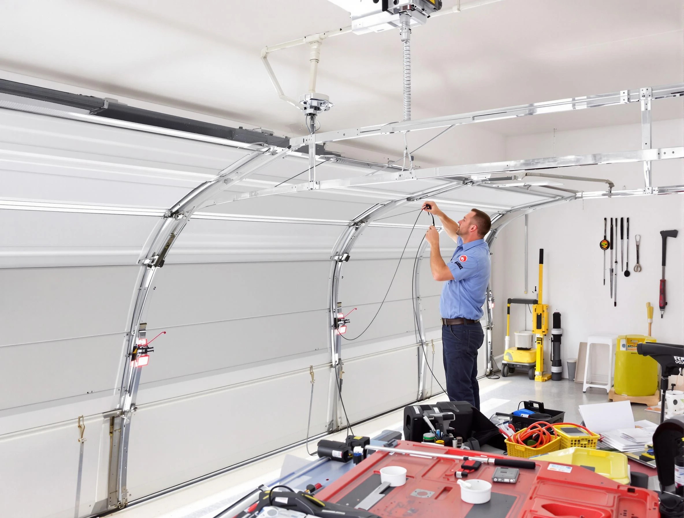 Garage door cable repair service by Vestavia Hills Garage Door Repair in Vestavia Hills