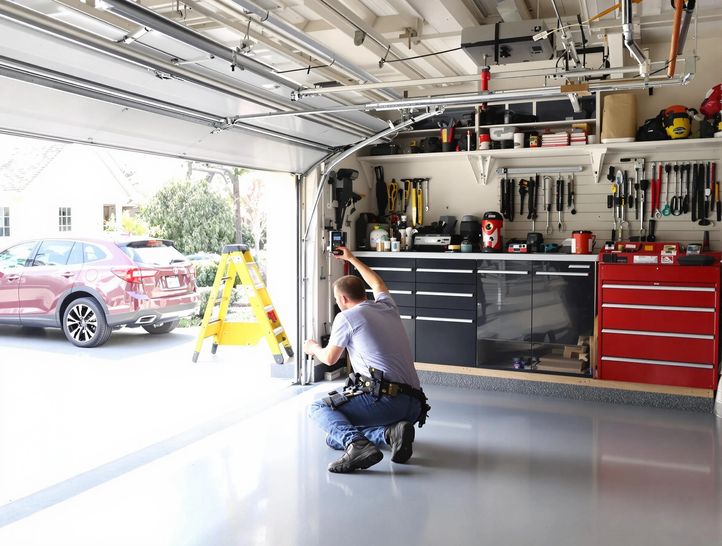 Local garage door repair service by Vestavia Hills Garage Door Repair in Vestavia Hills