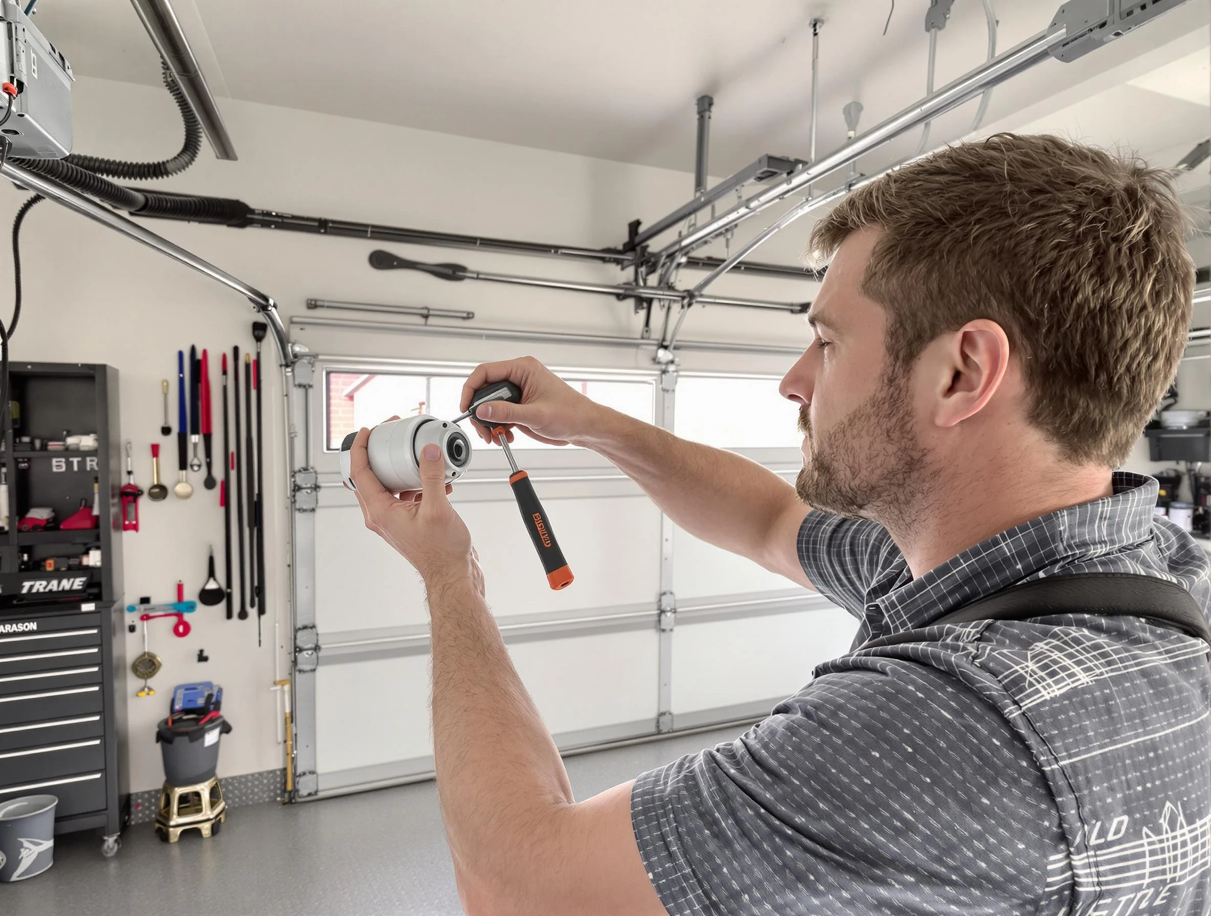 Garage door opener repair service by Vestavia Hills Garage Door Repair in Vestavia Hills