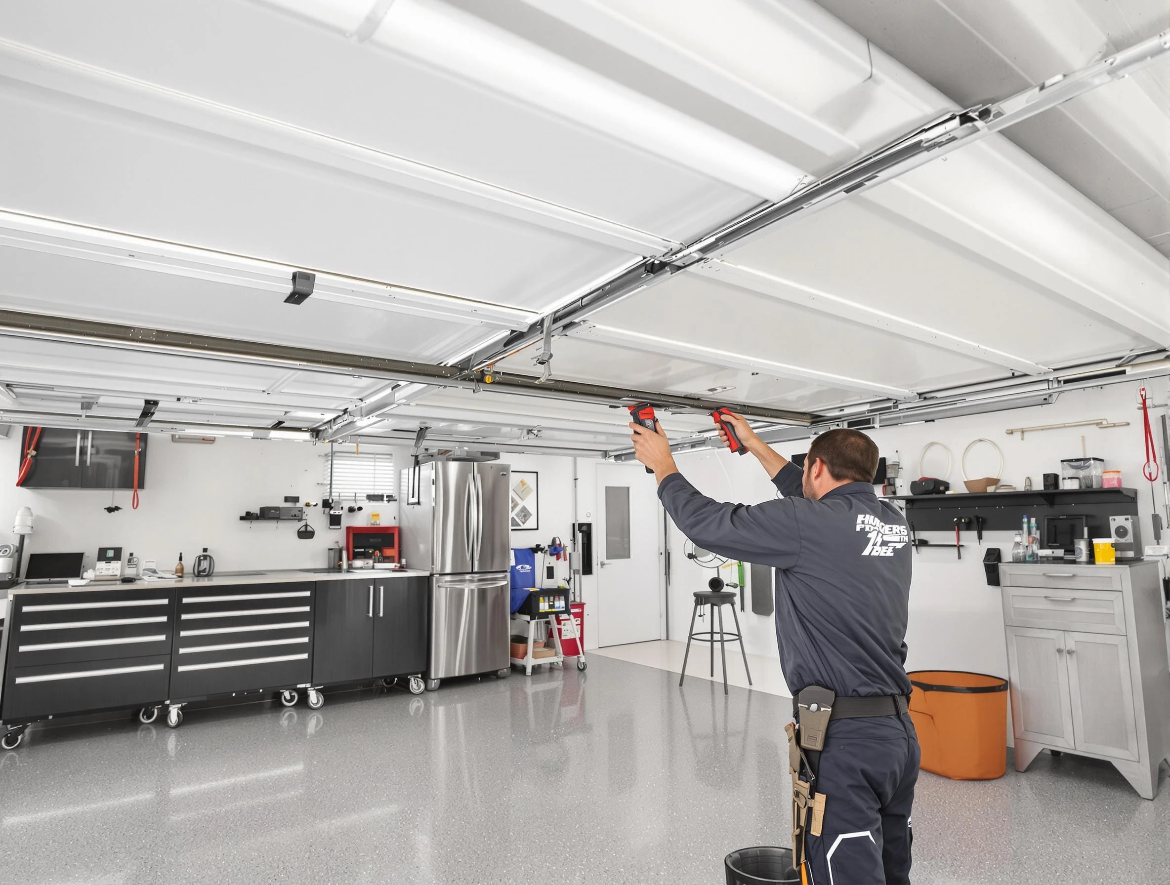 Overhead garage door repair service by Vestavia Hills Garage Door Repair in Vestavia Hills